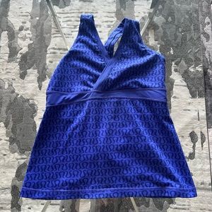 Lululemon Logo Racerback Athletic Tank Top